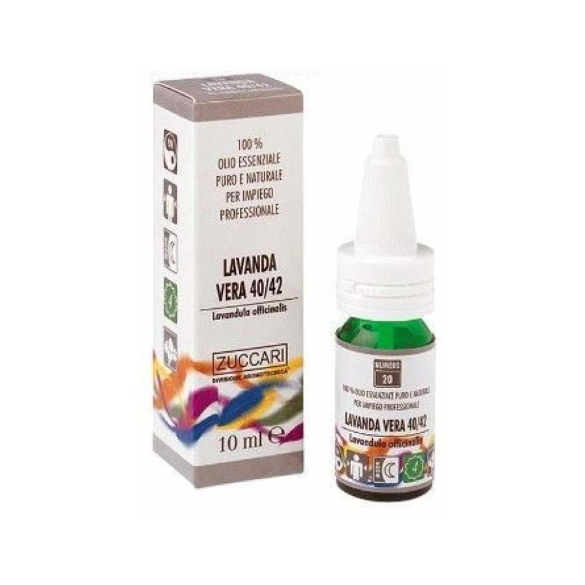 Zuccari Olio Essenziale di Lavanda Pura - Flacone da 10ml
