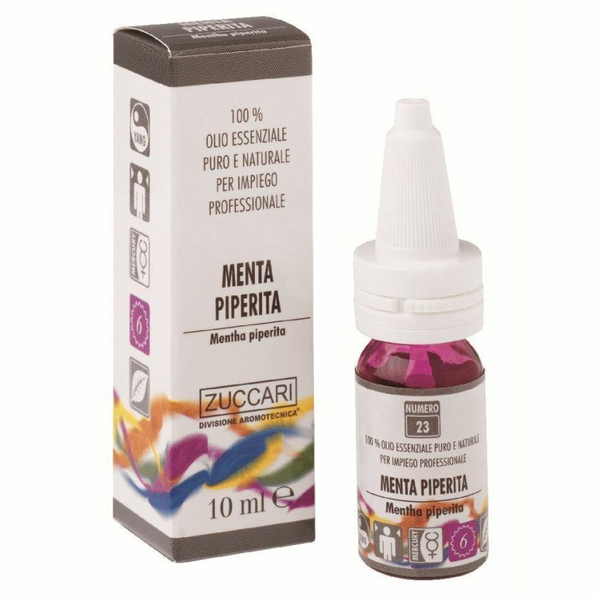 Zuccari - Olio Essenziale di Menta Piperita Puro - 10ml