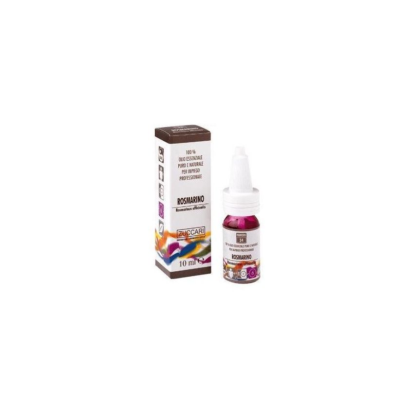 Zuccari Olio Essenziale di Rosmarino Puro, 10ml