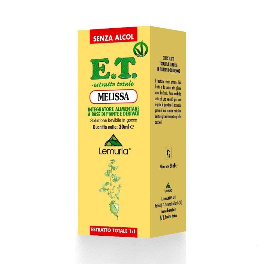 Estratto Totale di Melissa 30ml - Concentrato Naturale