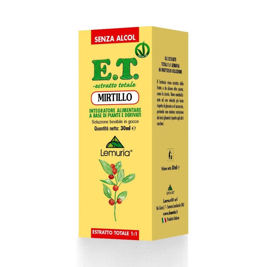 Estratto di Mirtillo Concentrato 30ml