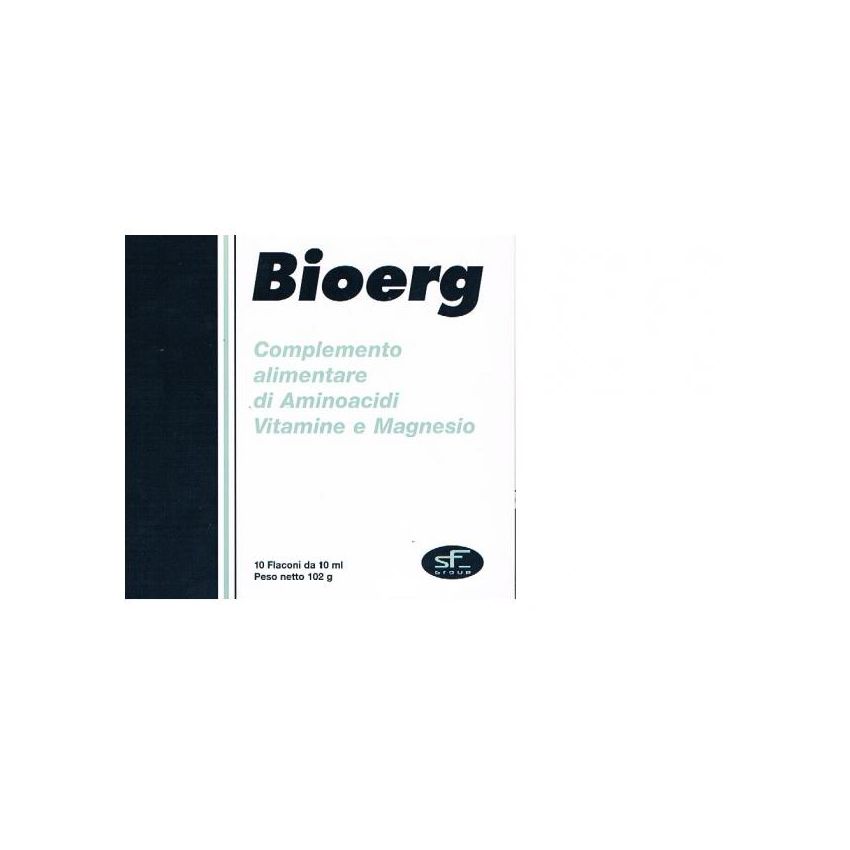 BioErg: Pacchetto di 10 Flaconi da 10ml Biologici
