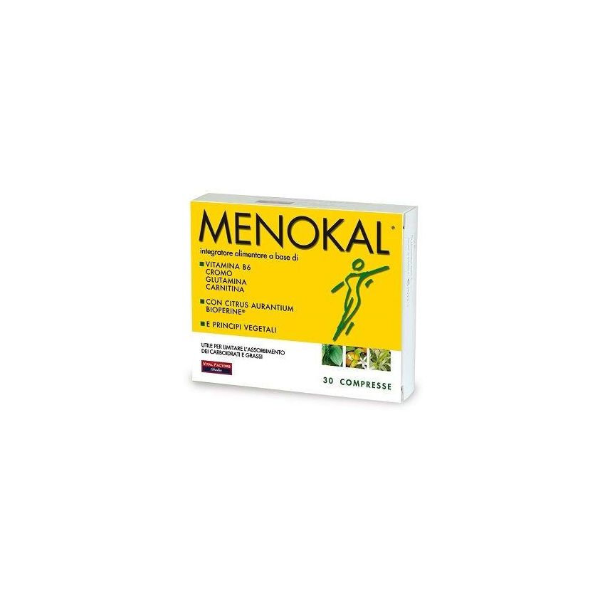 Menokal - Integratore Alimentare, Pacco da 30 Compresse