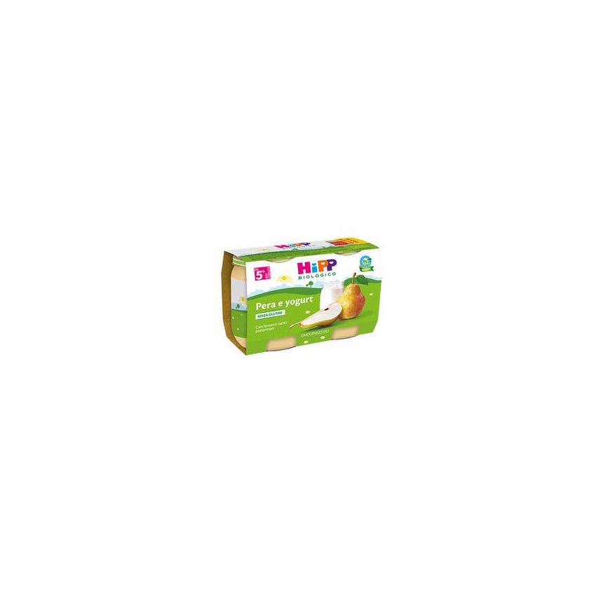 Omogeneizzato Biologico Hipp Pera e Yogurt 2x125g