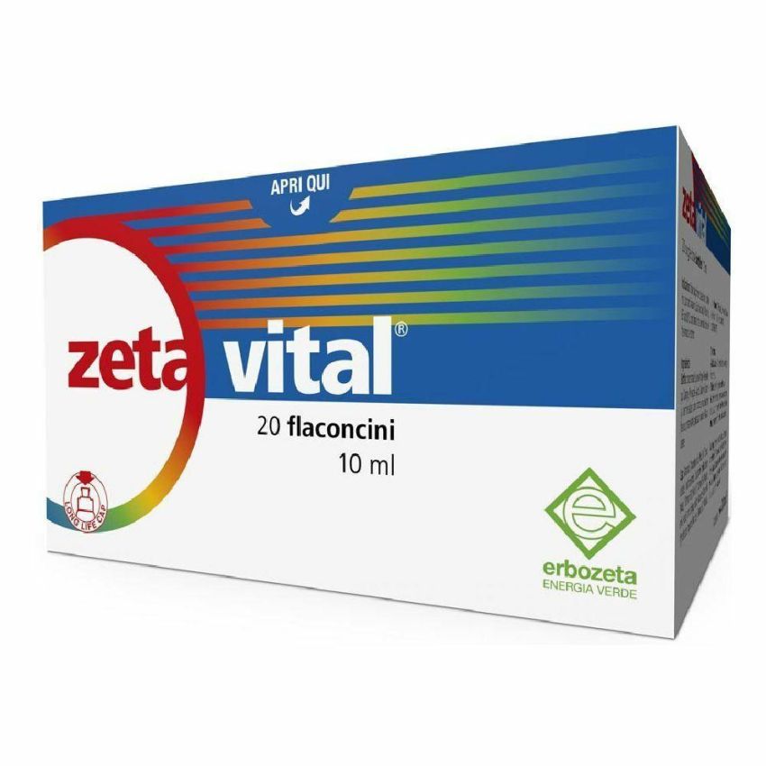 Zeta Vital Vitality Boost - Confezione da 20 Flaconi da 10ml