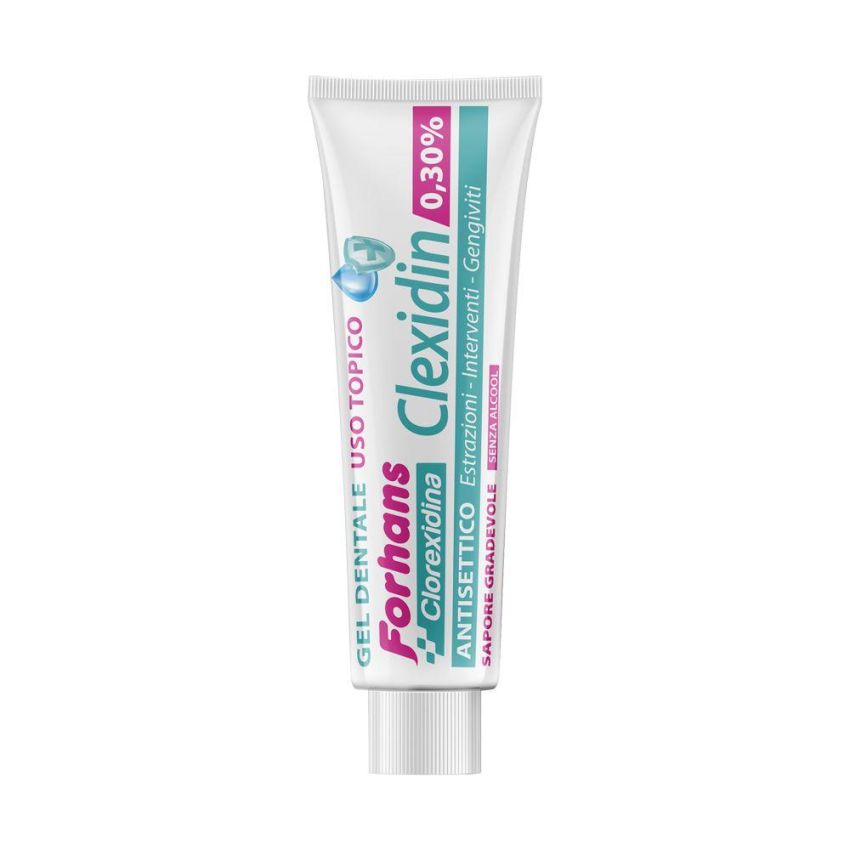 Forhans Clexidin Gel Collutorio 0,30% - Flacone da 30 ml