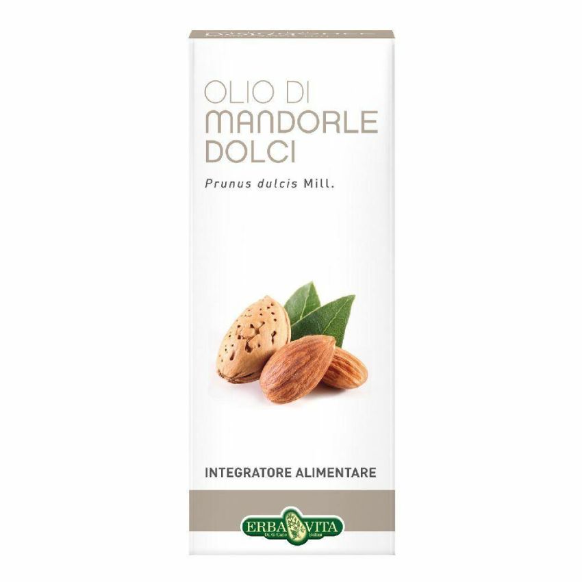 Olio di Mandorle Dolci 200ml di Erba Vita