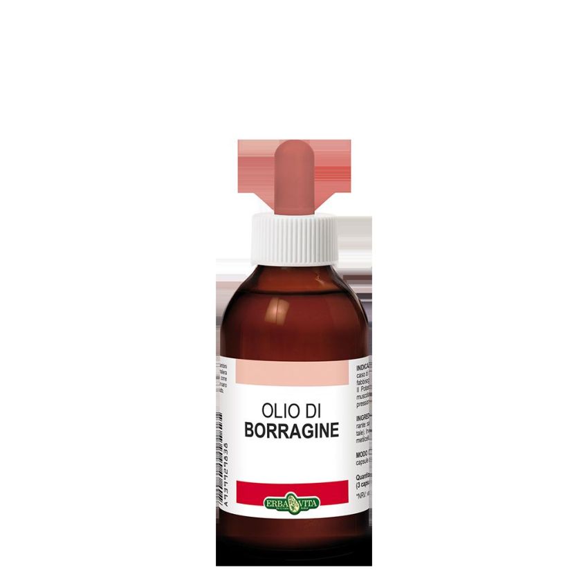 Olio di Borragine Puro 30ml di Erba Vita