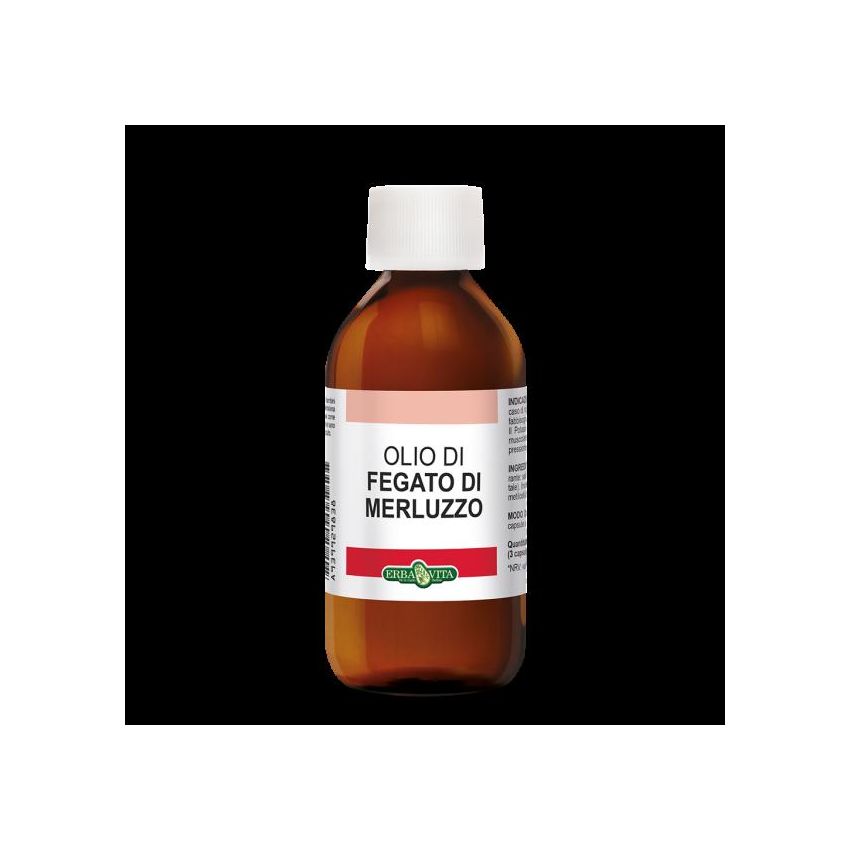 Olio di Fegato di Merluzzo Erba Vita - 100ml