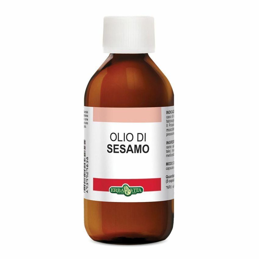 Olio di Sesamo Puro 100 ml di Erba Vita