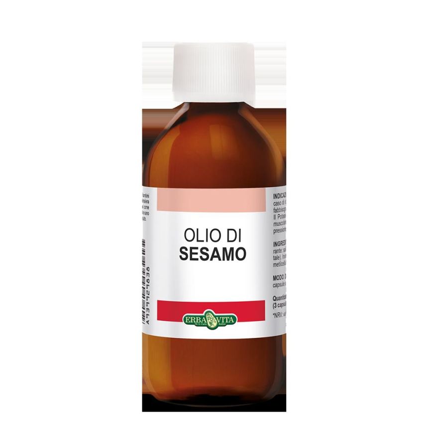 Olio di Sesamo Puro 100 ml di Erba Vita