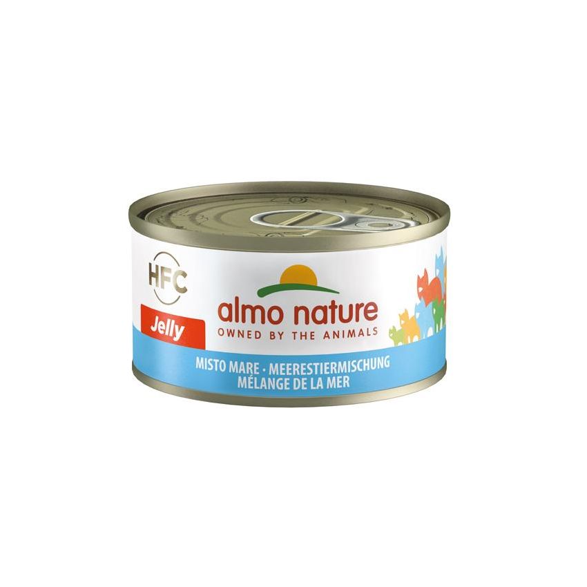 Almo Nature HFC Jelly Cibo Umido di Mare Misto per Gatti 70g