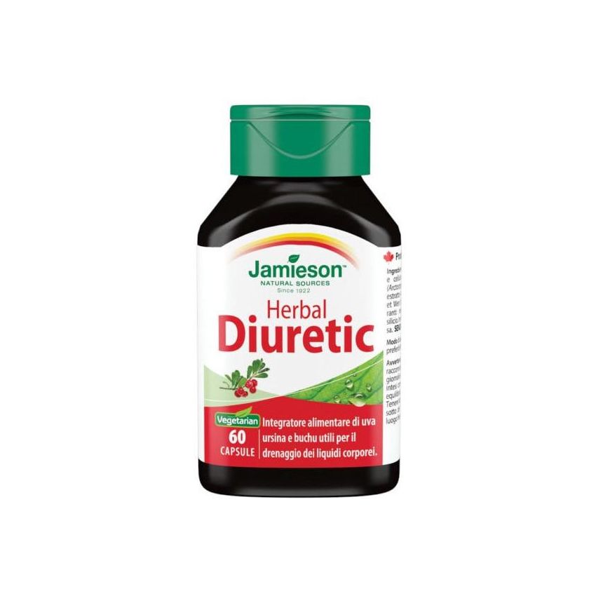 Jamieson Herbal Diuretic Supplement, 60 Capsule