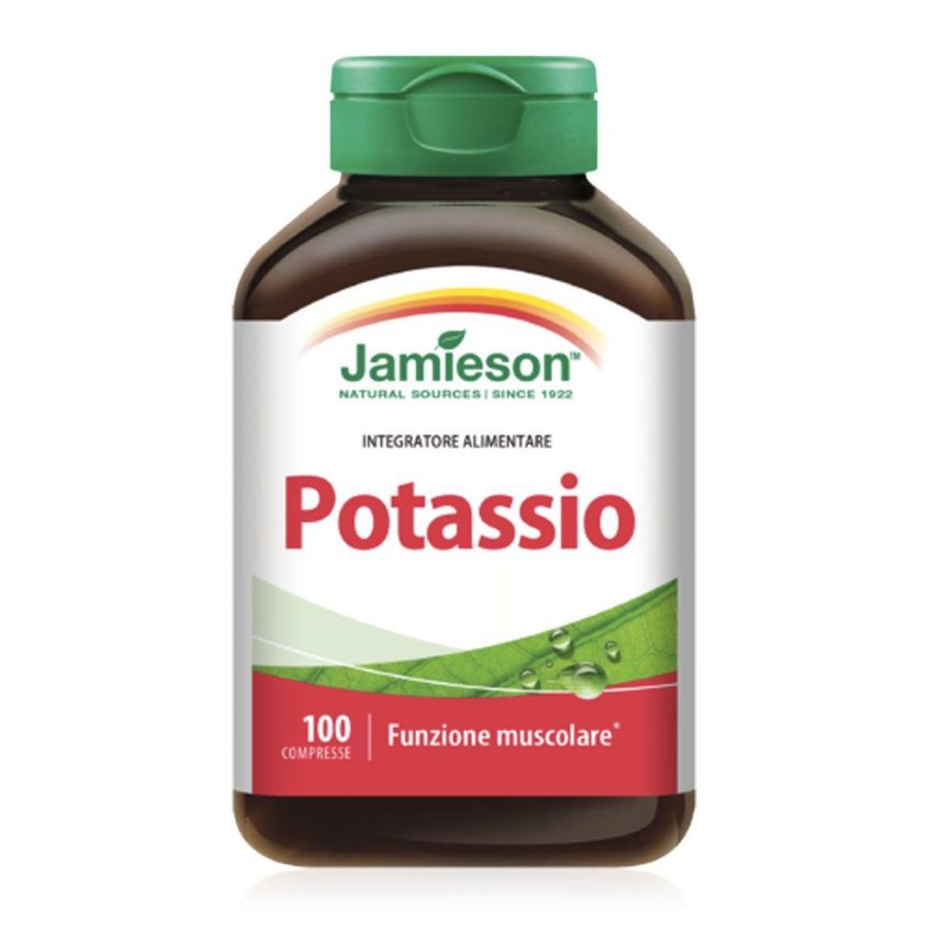 Jamieson Potassio - Integratore di Potassio - 100 Compresse