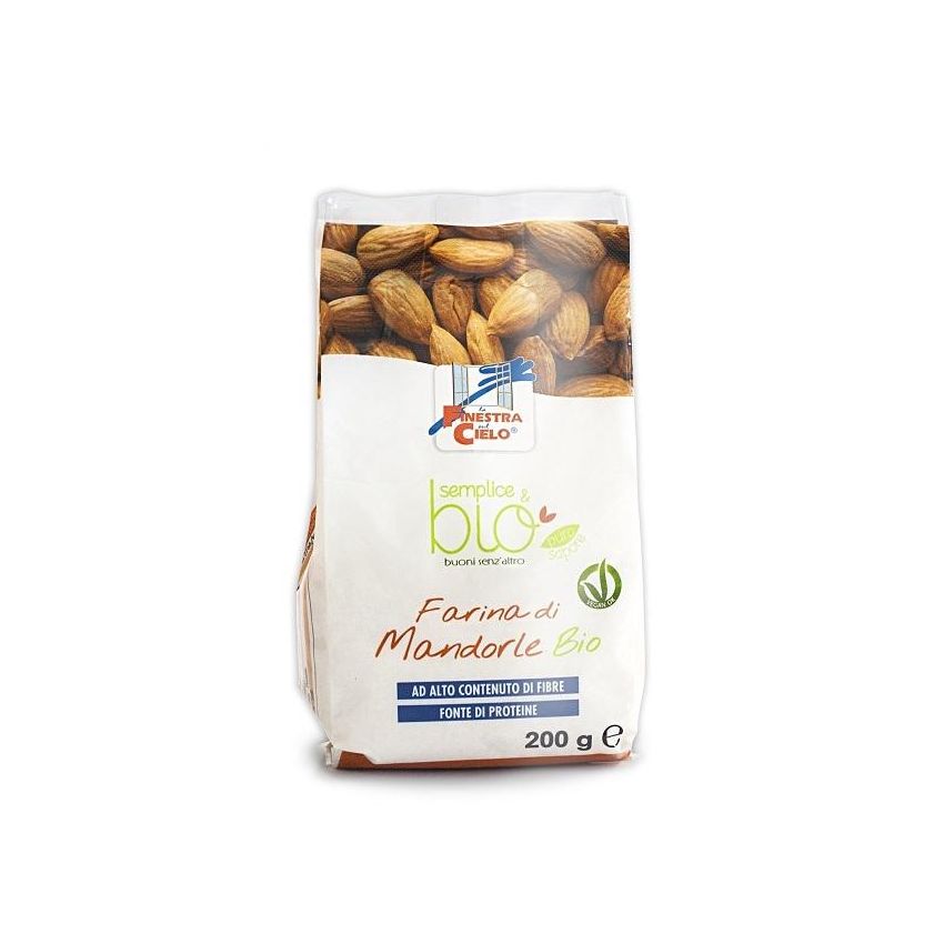 Farina Biologica di Mandorle La Finestra Sul Cielo - 200g