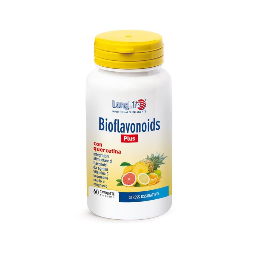 LongLife Bioflavonoidi Plus - Integratore Naturale con 60 Tavolette