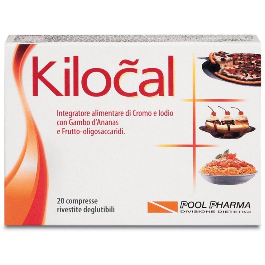 Kilocal - Compresse Dimagranti, Confezione da 20 Pezzi