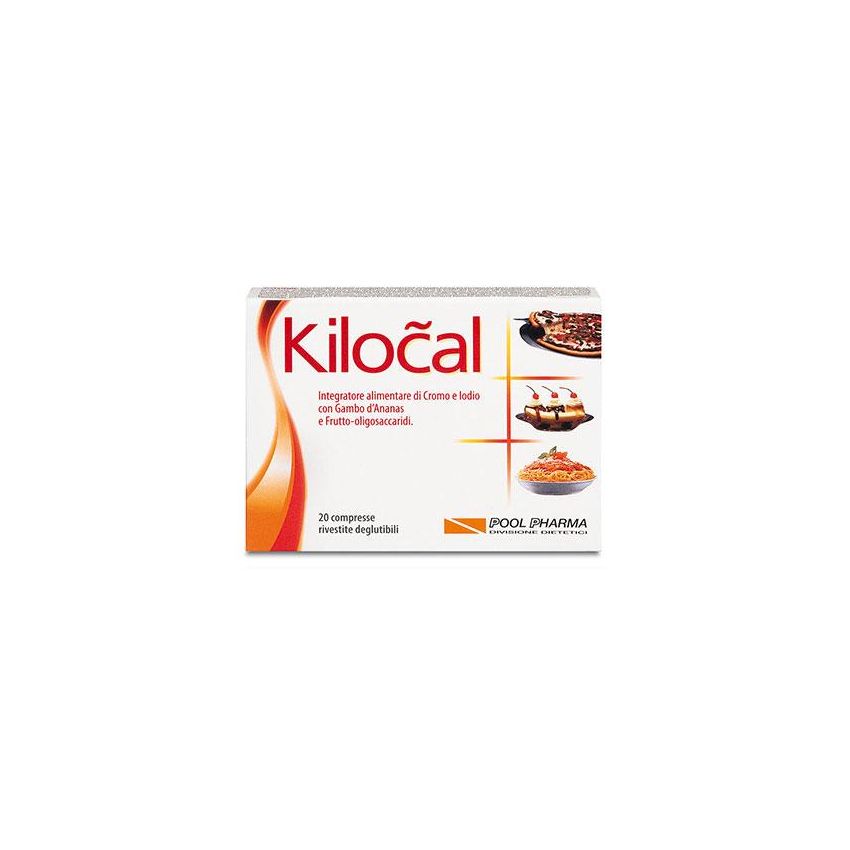 Kilocal - Compresse Dimagranti, Confezione da 20 Pezzi
