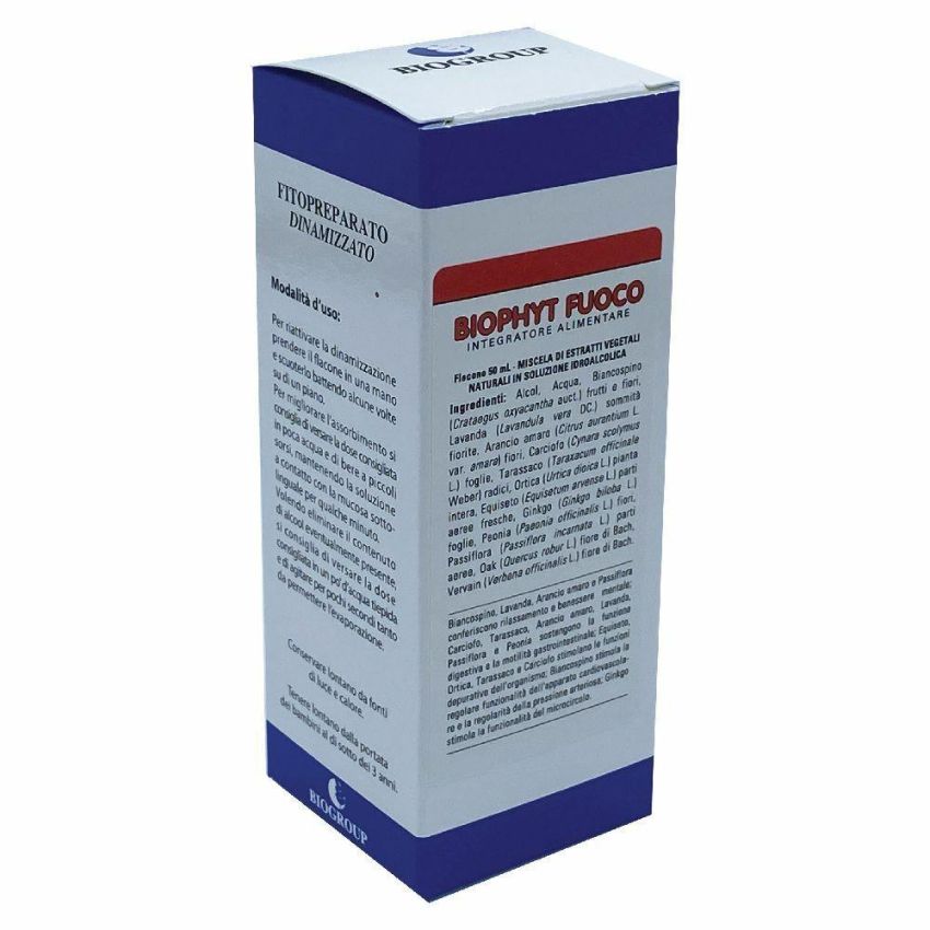 Biophyt Fuoco: Soluzione Idroalcolica 50 ml