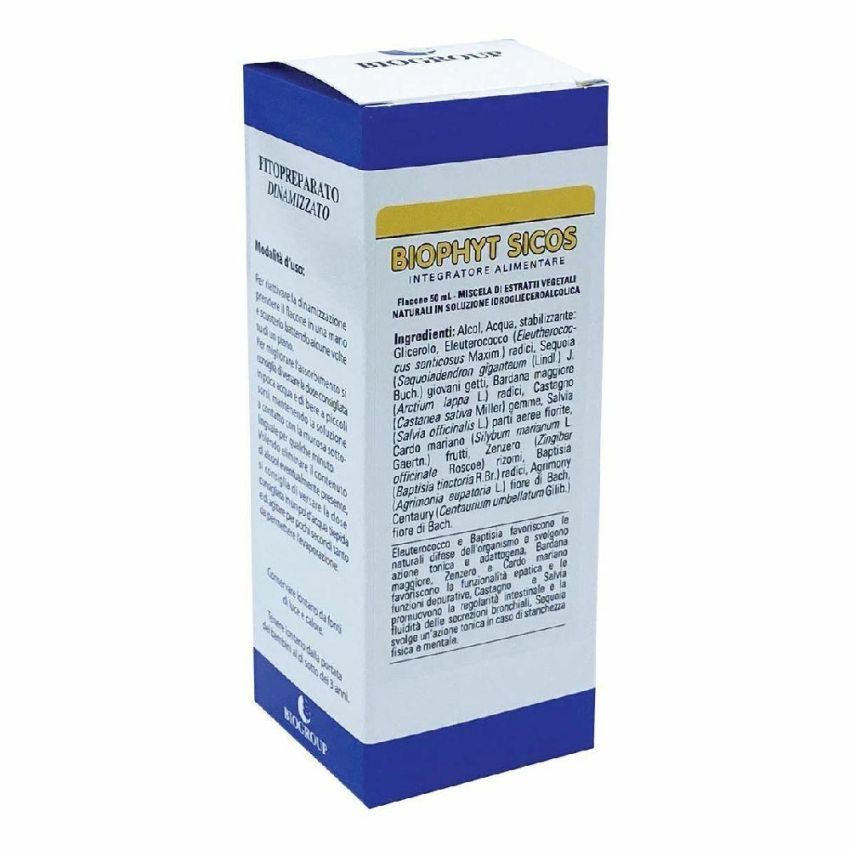 Biophyt Sicos - Soluzione Idroalcolica Biomimetica 50ml