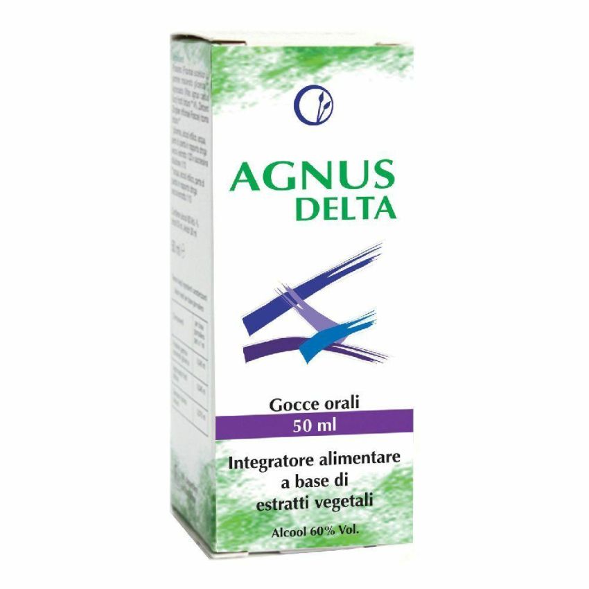 Agnus Delta Soluzione Idroalcolica per Cura della Pelle, 50 ml