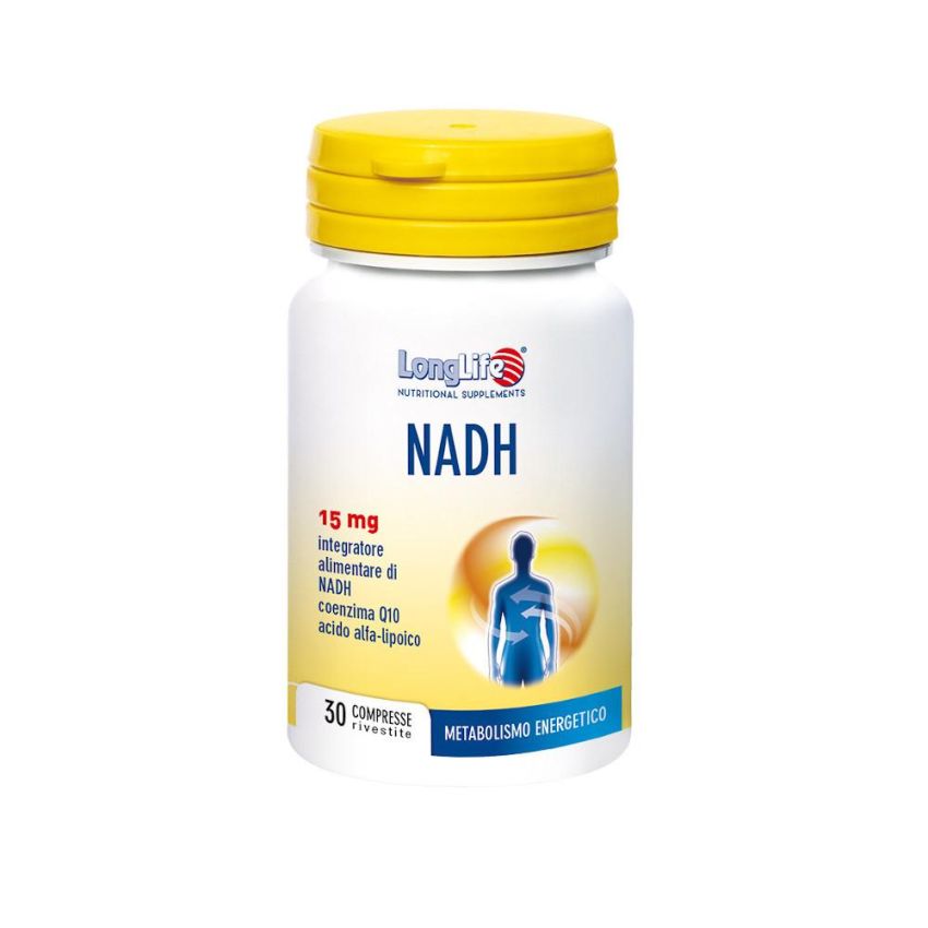 Longlife NADH con CoQ10 - 30 Compresse