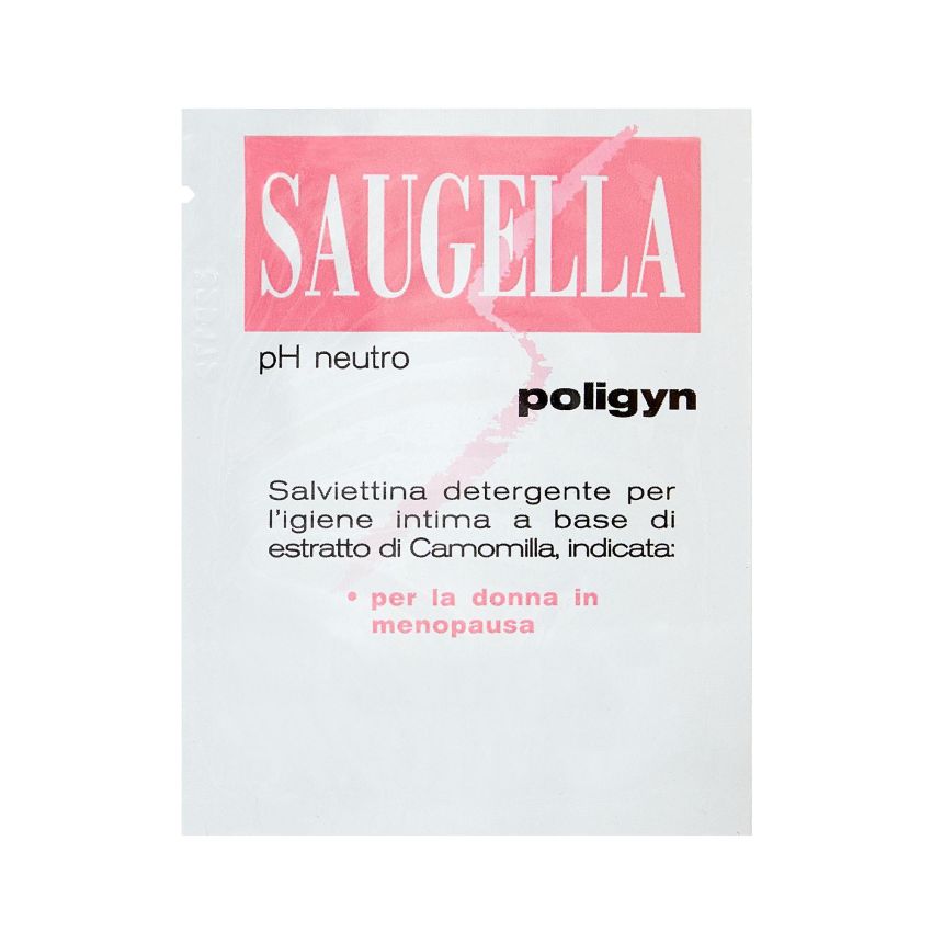 Saugella Poligyn Salviette Intime - Confezione da 10 Buste