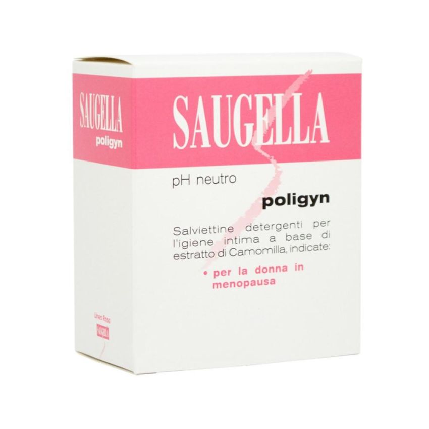 Saugella Poligyn Salviette Intime - Confezione da 10 Buste