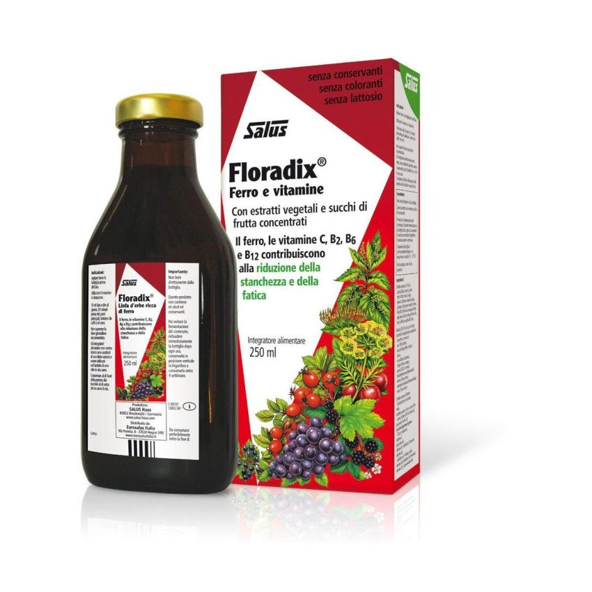 Floradix 250ml Supplemento Nutrizionale Naturale