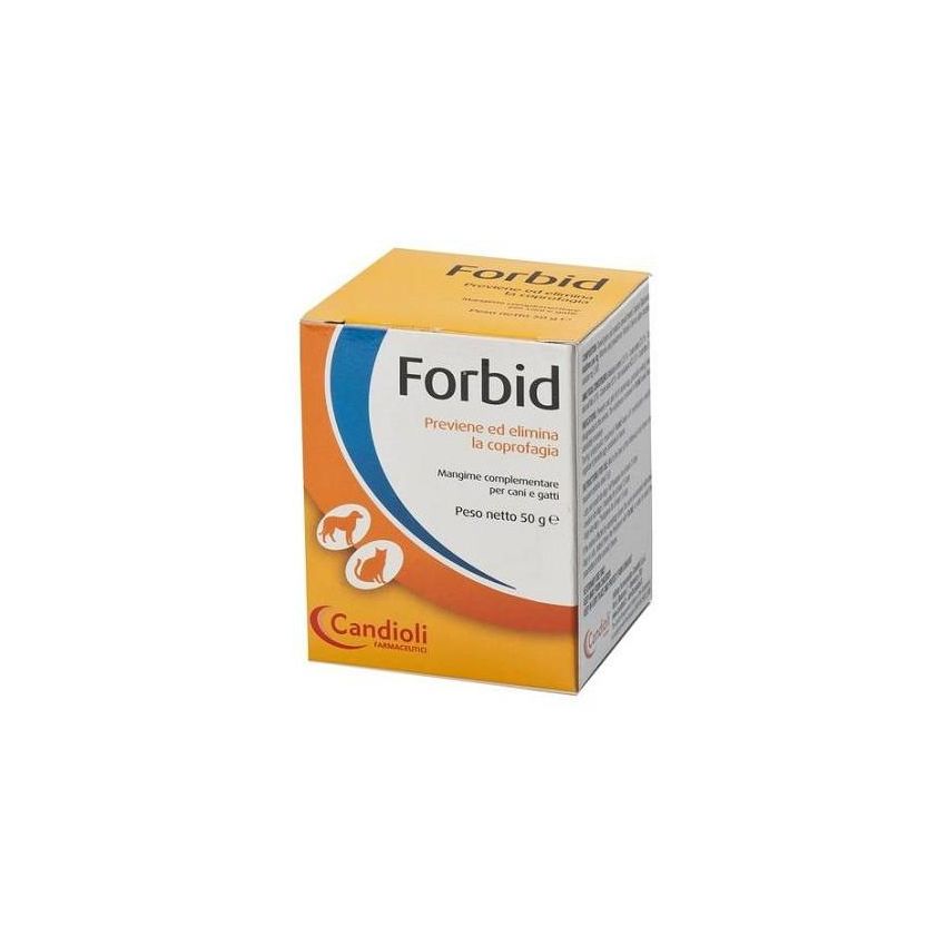 Forbid - Polvere di Mangime Complementare 50g per Cani e Gatti