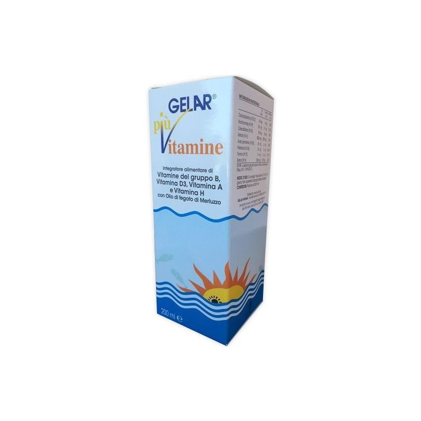 Gelar Piu Vitamine - Integratore Liquido, 200ml