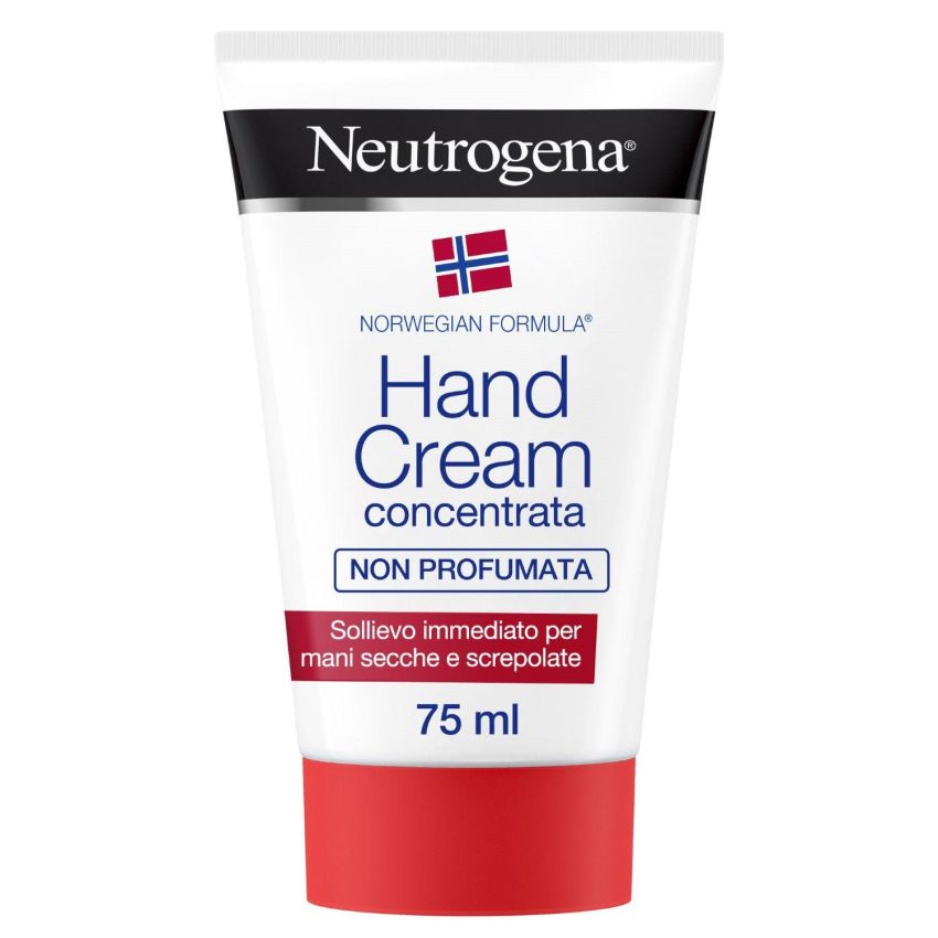 Neutrogena Crema Mani Incolore, Non Profumata, 75ml