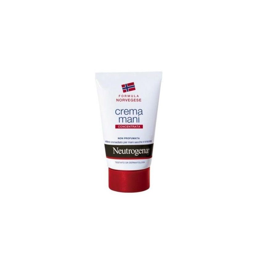 Neutrogena Crema Mani Incolore, Non Profumata, 75ml