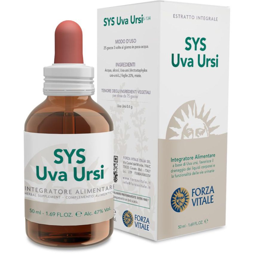 Gocce di Uva Ursi Sys - Flacone da 50ml