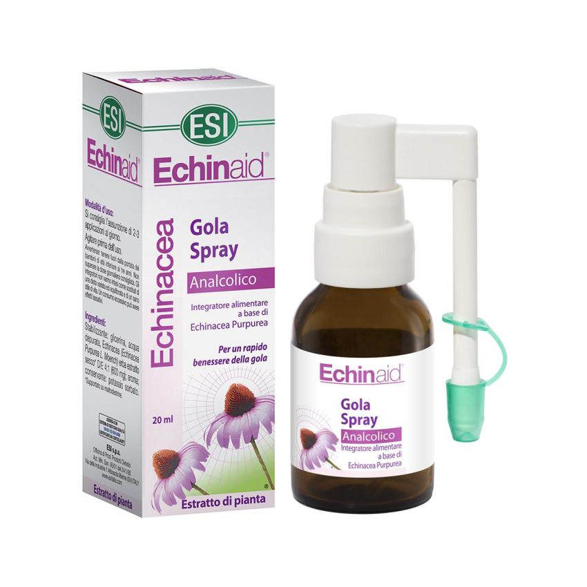 Echinaid Non-Alcoholic Throat Spray 20ml