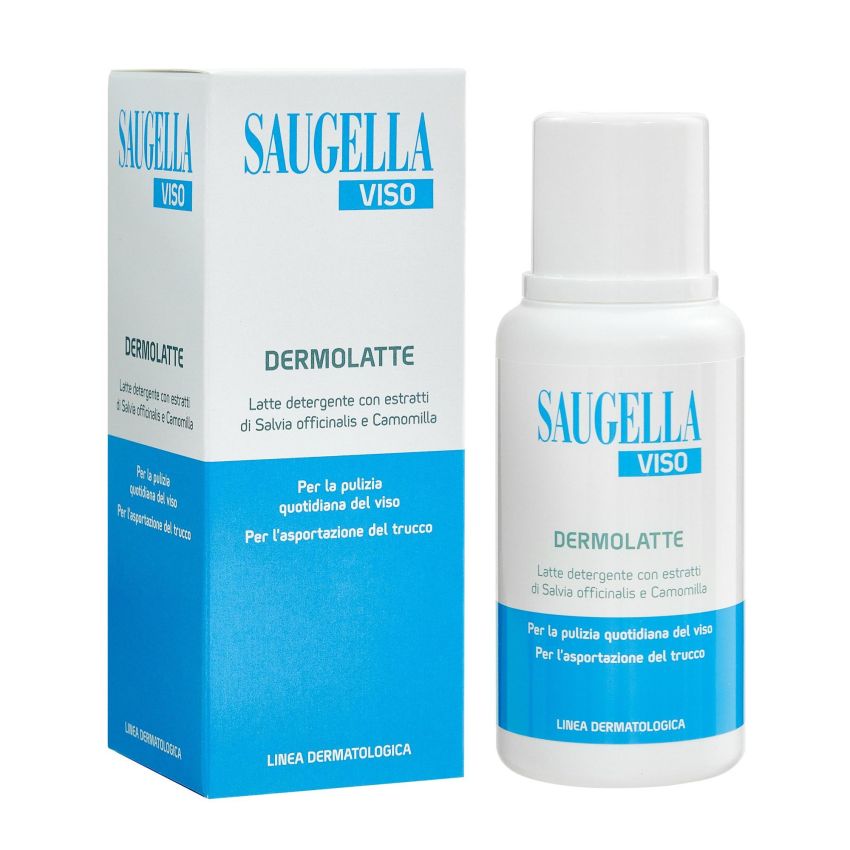 Saugella Dermolatte Detergente Viso 200ml