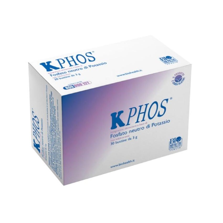 Kphos - Integratore di Fosforo in 30 Bustine Pronte all'uso