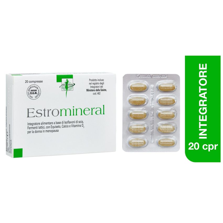 Estromineral - Integratore per la Salute Femminile, 20 Compresse
