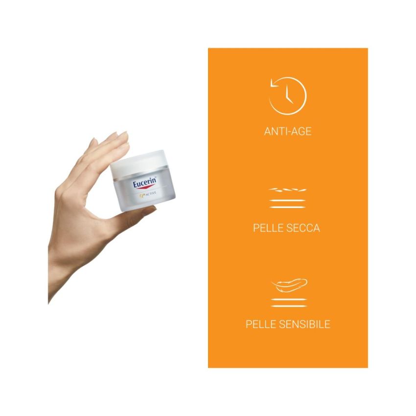 Eucerin Q10 Active Crema Viso Anti-Età 50ml