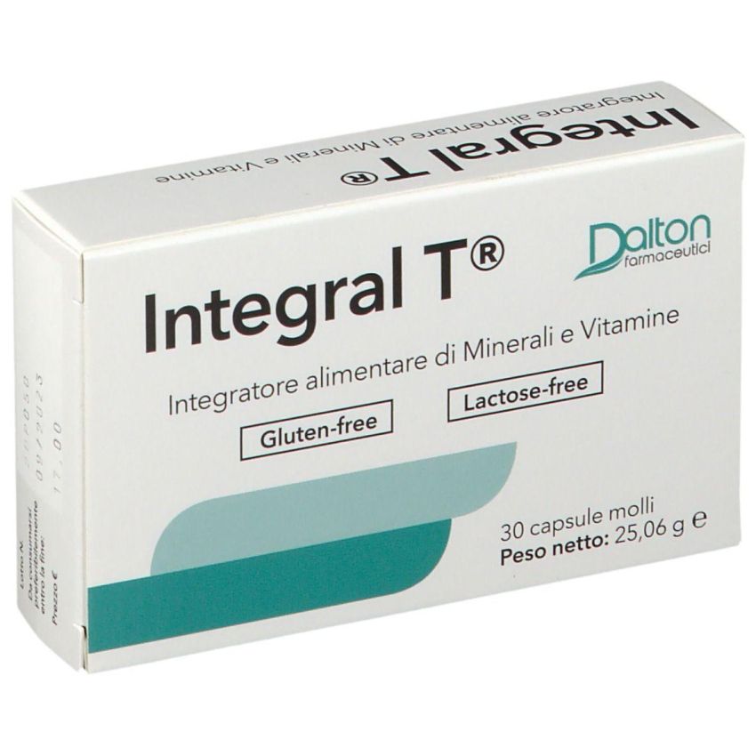 Integral T - Integratore Alimentare, 30 capsule molli