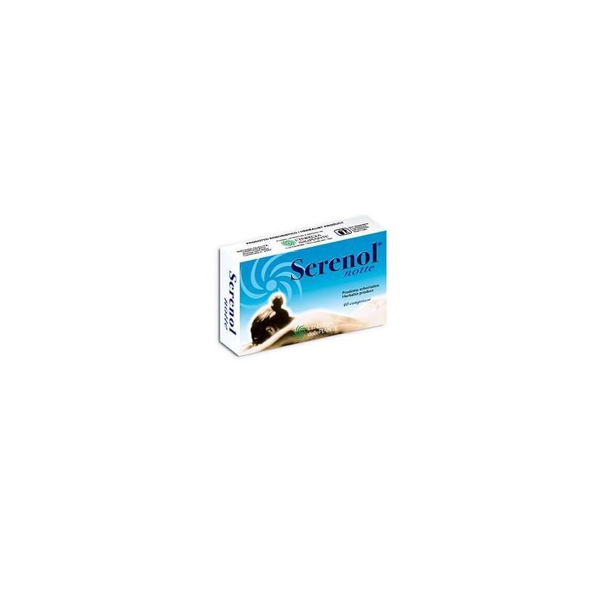 Serenol Notte - Integratore per il Sonno, 40 Compresse, 20g