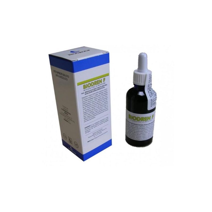 Biodren F Soluzione Idroalcolica - Tonico Naturale 50ml