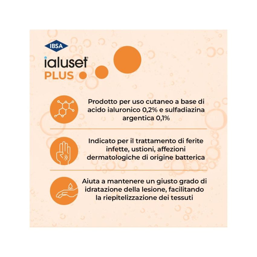 Ialuset Plus Crema Idratante e Rigenerante 25g