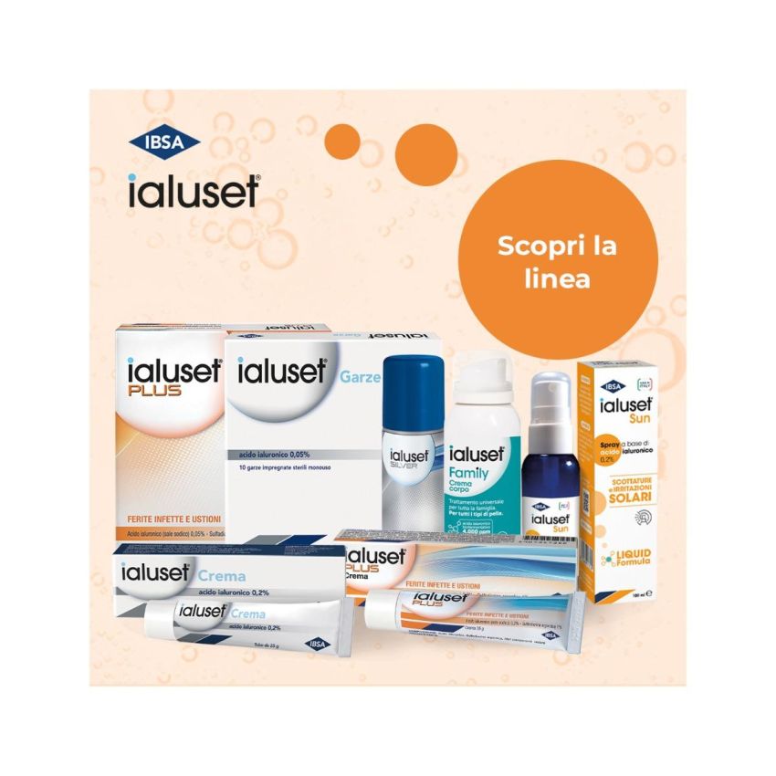 Ialuset Plus Crema Idratante e Rigenerante 25g