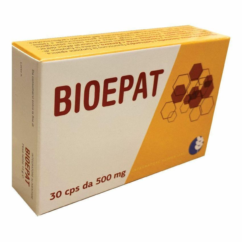Bioepat Natural Liver Support, 30 capsule da 500mg