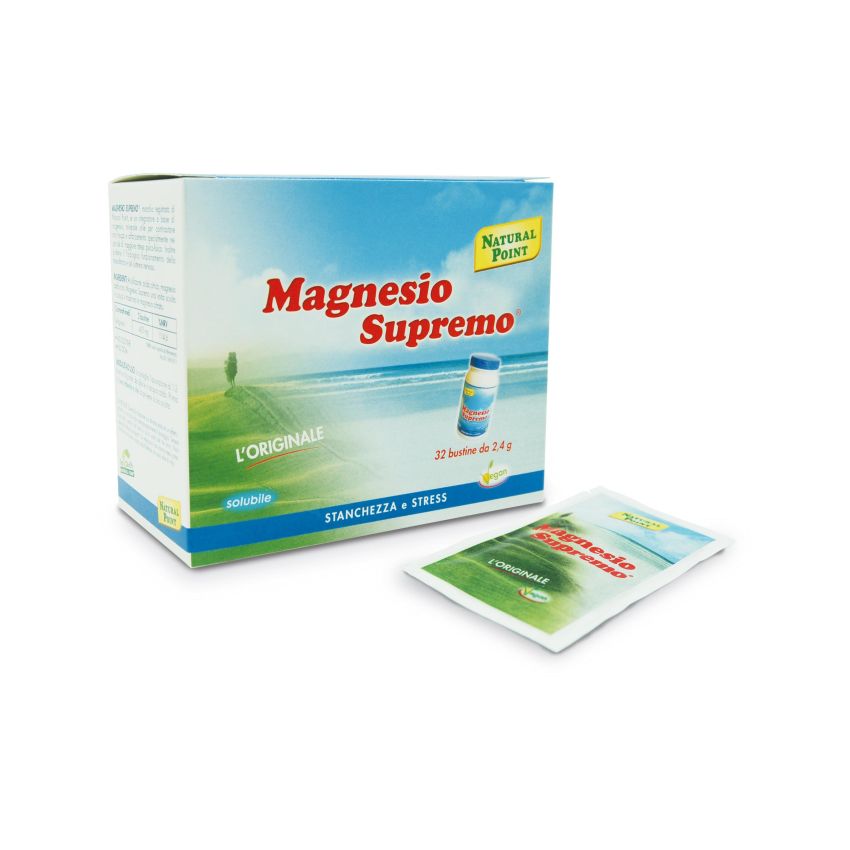Magnesio Supremo in Bustine - Confezione da 32, 2,4g ciascuna