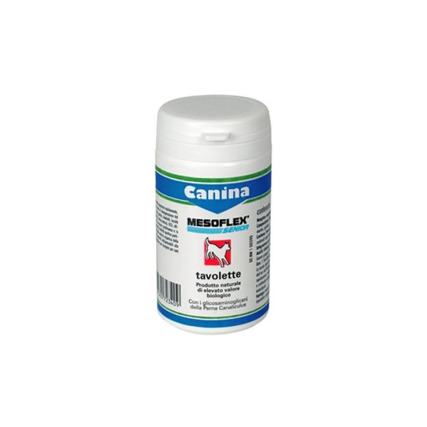 Canina Mesoflex Senior - Integratore per Cani Anziani, 60 Tavolette