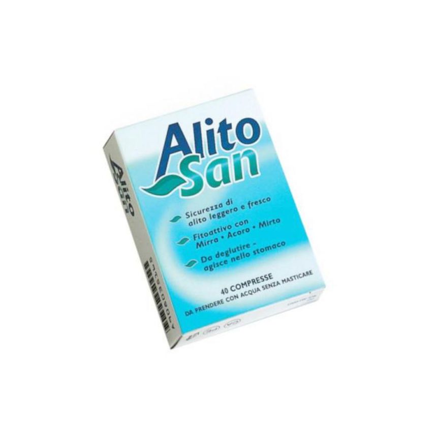 Alitosan - 40 Tavolette per l'igiene Orale, 23.6g