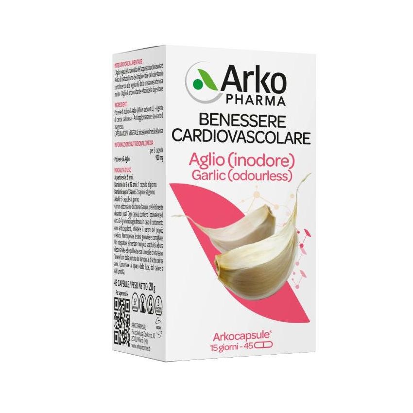 Arkopharma Odorless Garlic Supplement - 45 Capsule