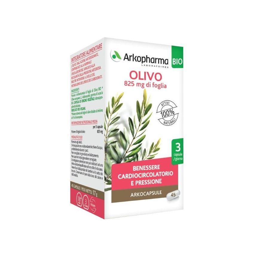 Arkopharma Bio Olive Leaf 45 Capsule